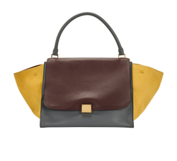 Medium Trapeze,Leather/Suede,Burgundy/Yellow/Gry,F-SN-0125 F-CU-0152,DB,2*